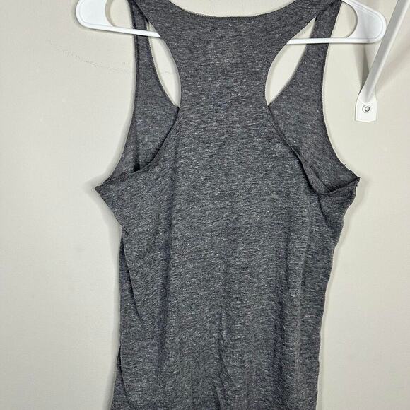 BRAVADO Guns & Roses Racerback Tank Grey Womens Sz S VTG Style Graphic Tee Print - Picture 6 of 7